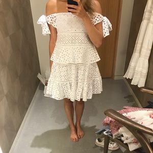 Rebecca Taylor eyelet skirt and top set!